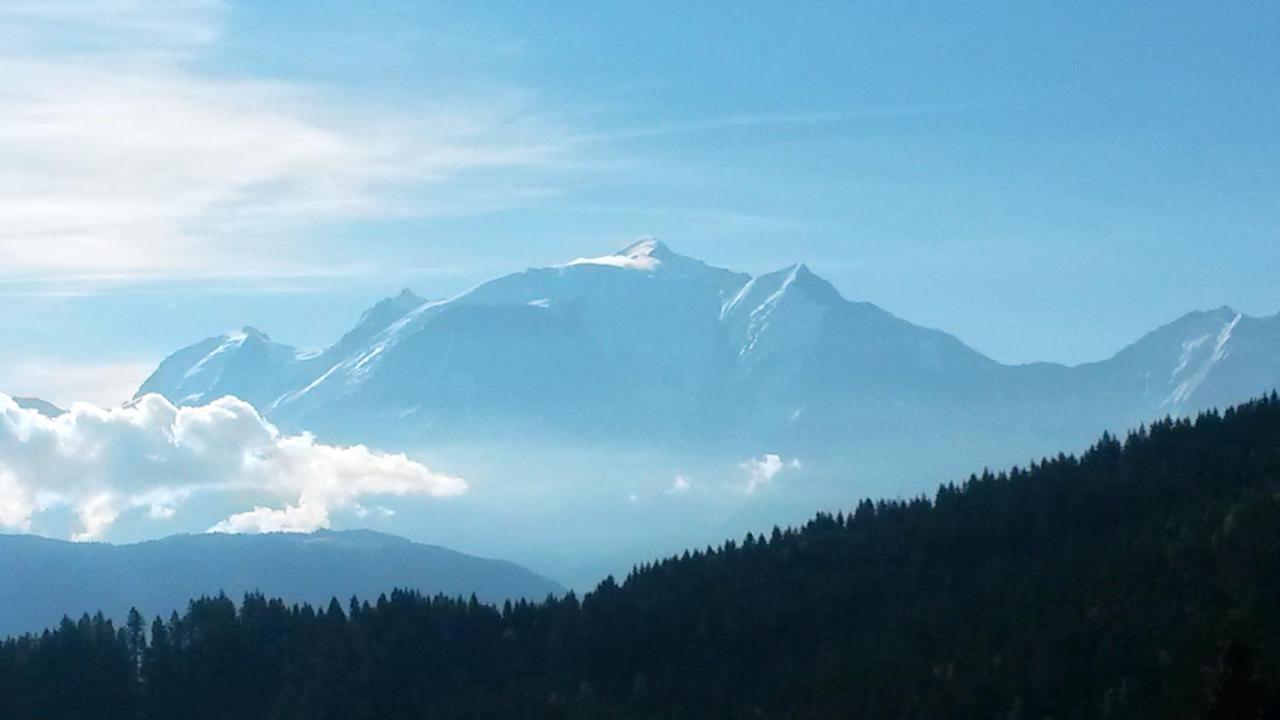 Studio Accueillant A Cordon Vue Mont Blanc 22 M² Parking Inclus Exterior foto