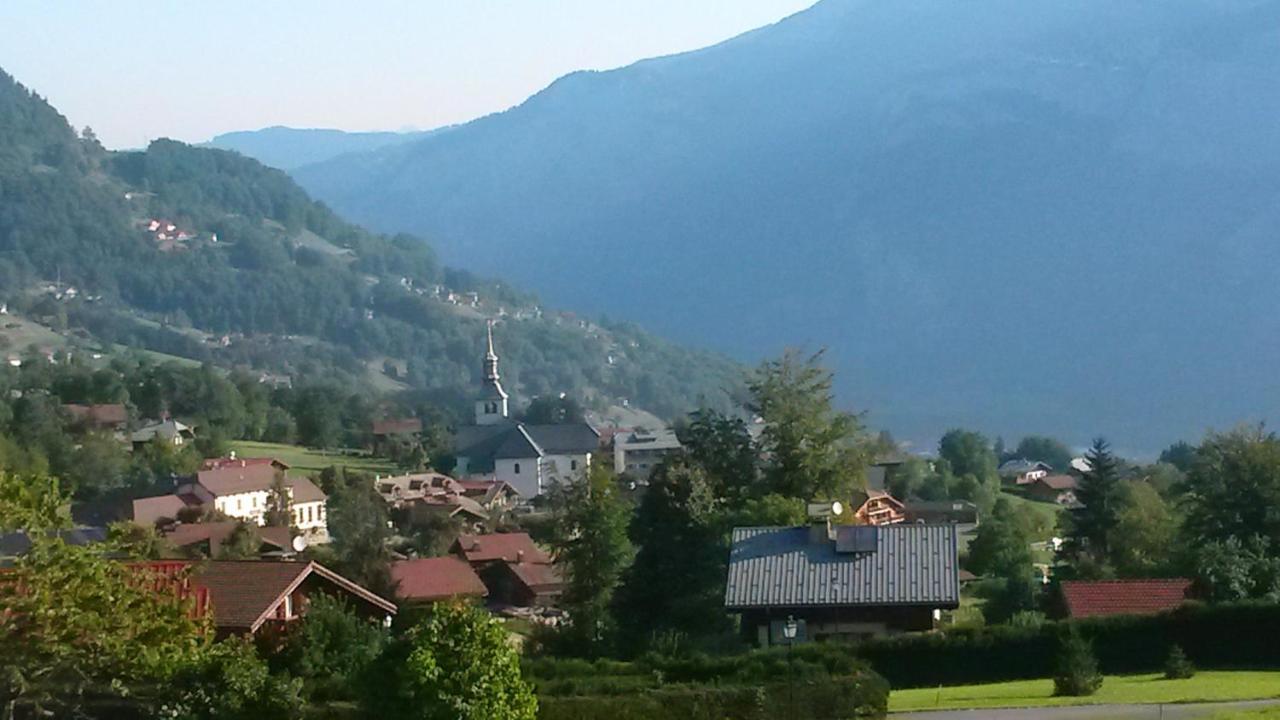 Studio Accueillant A Cordon Vue Mont Blanc 22 M² Parking Inclus Exterior foto