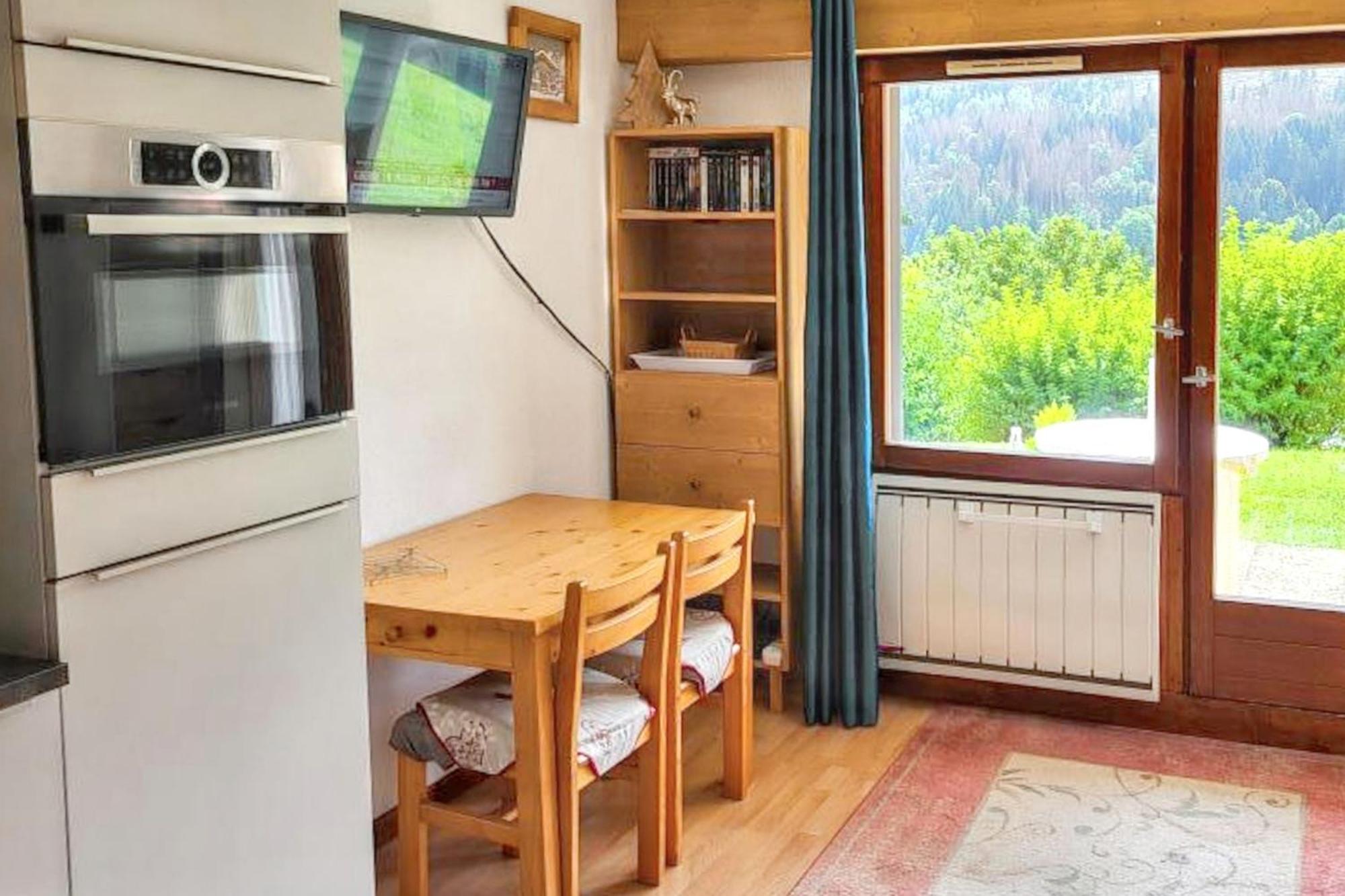 Studio Accueillant A Cordon Vue Mont Blanc 22 M² Parking Inclus Exterior foto