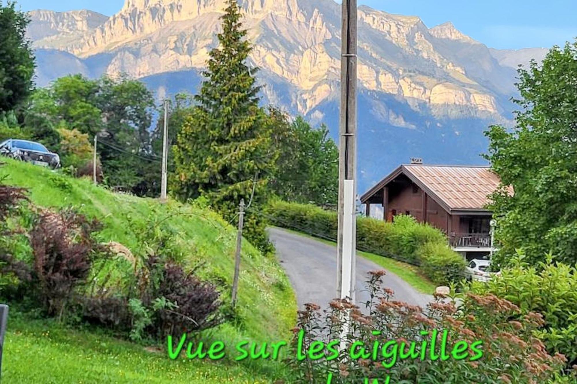 Studio Accueillant A Cordon Vue Mont Blanc 22 M² Parking Inclus Exterior foto
